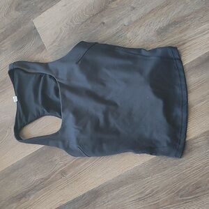 Black workout top